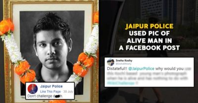 Jaipur Police Used A Guy’s Pic To Warn People Of Kiki. Twitter Slammed Them After Knowing Who He Is RVCJ Media