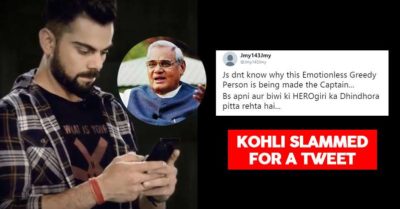 Virat Kohli Mercilessly Slammed For Promoting A Brand At A Time When Atal Ji Left The World RVCJ Media
