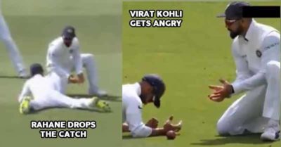 Ajinkya Rahane Drops A Catch; Virat Kohli Loses Cool. See The Video RVCJ Media