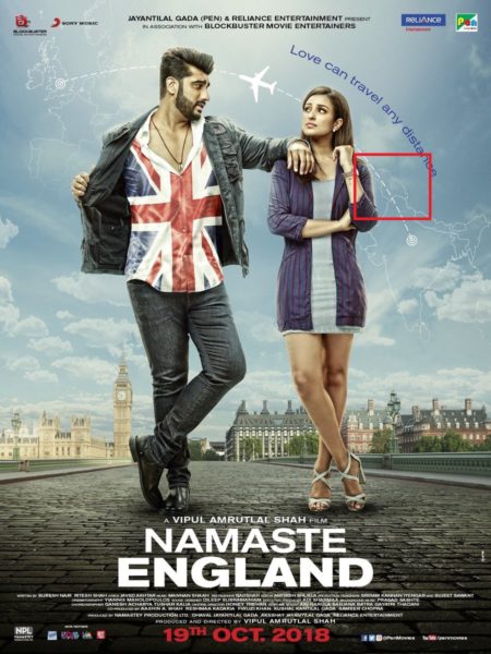 Namaste England’s Poster Got Slammed For Showing Distorted Map Of India; Makers Forced To Change It - RVCJ Media