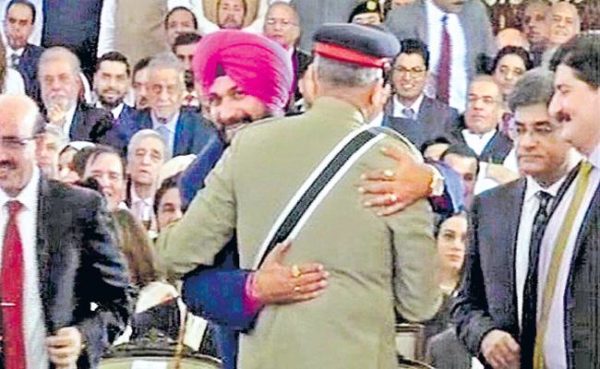 A Case Of Sedition Filed Against Navjot Singh Sidhu For Hugging Pakistan’s Army Chief General RVCJ Media