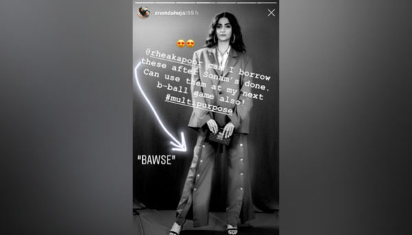 Sonam Wore An Over-Sized Dress & It’s So Weird That Even Arjun Kapoor & Anand Ahuja Trolled Her RVCJ Media