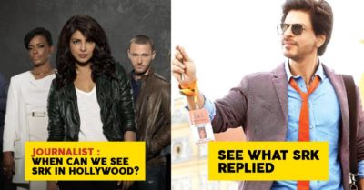 Journo Asked Shah Rukh’s Views On Working In Hollywood. Actor’s Reply Shows He Is Truly King Khan RVCJ Media
