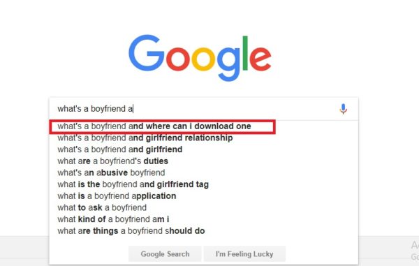 12 Weirdest Google Search Predictions That Will Make You Go ROFL - RVCJ Media