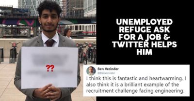 This Refugee Boy In London Is A Rocket Science Graduate And Looking For Job. Twitterati Comes For Help RVCJ Media
