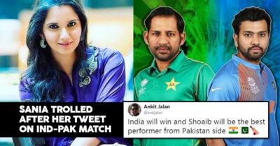 Sania Mirza Shares This Tweet Before Ind-Pak Match. We Totally Agree RVCJ Media