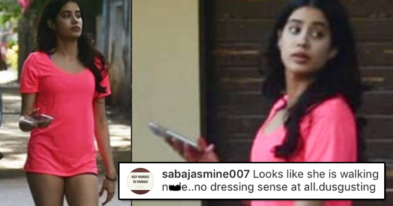Janhvi Wore A Very Short Dress & Got Trolled. Trollers Said She Doesn’t Have Money To Buy Pants RVCJ Media
