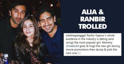 Alia Shared A Pic With Ranbir, People Trolled Them For Ditching Their Previous Partners RVCJ Media