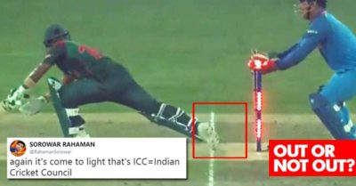 Bangladeshi Fans Are Saying India Won Match By Cheating And Liton Das Was Wrongly Given Out RVCJ Media
