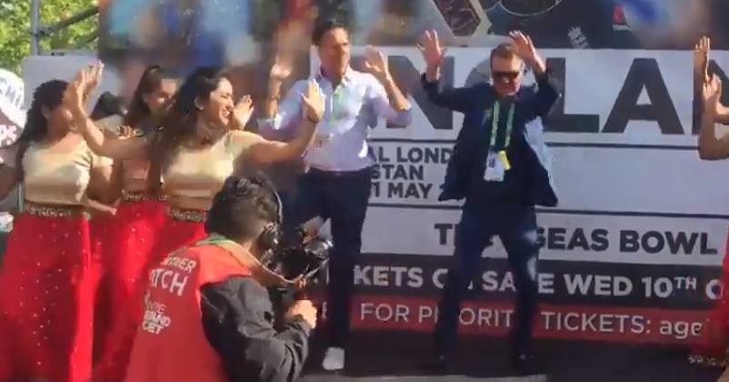 Michael Vaughan And Phil Tufnell Tried To Do Bhangra. The Video Is A Visual Treat For Fans RVCJ Media