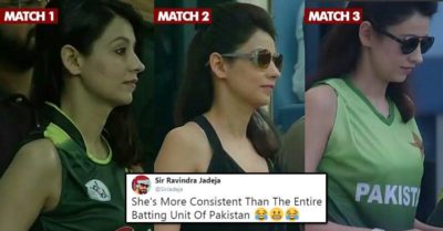 Everyone Went Crazy As The Beautiful Girl Was Seen Again During Today's Ind Vs Pak Match RVCJ Media