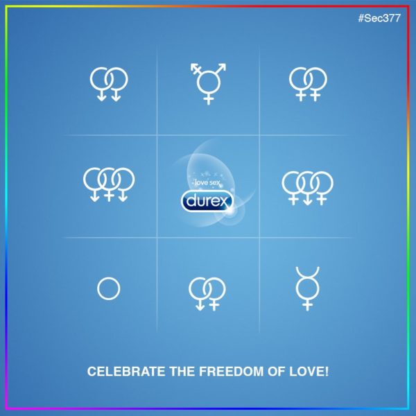 Durex Posts A Highly Creative Poster About Section 377 Verdict. It Deserves All The Praise - RVCJ Media