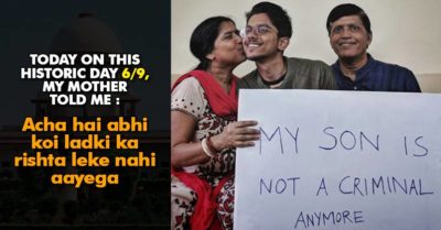 How This Gay Man’s Parents Reacted After Supreme Court’s Verdict On Section 377 Is Heart-Touching RVCJ Media