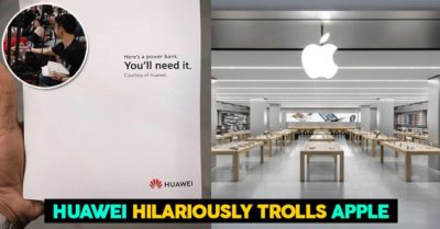 Huawei Trolls Apple By Giving Free Power Banks To People Looking To Buy iPhones RVCJ Media
