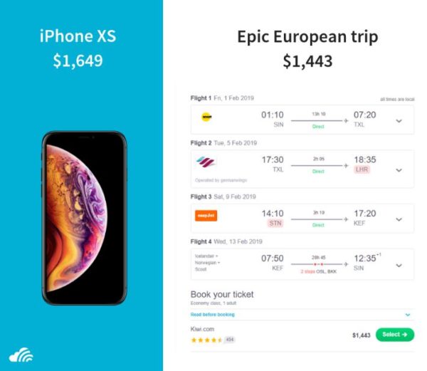 Skyscanner Takes A Logical Dig On Latest iPhone Prices. It Will Leave Even Millionaires Thinking - RVCJ Media