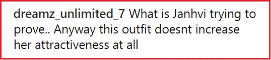 Janhvi Wore A Very Short Dress & Got Trolled. Trollers Said She Doesn’t Have Money To Buy Pants - RVCJ Media