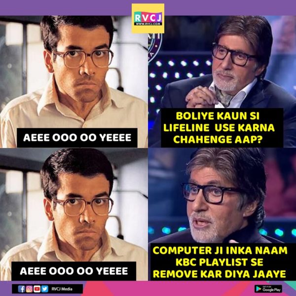 These Memes On KBC’s ‘Phone A Friend’ Lifeline Will Make You Roll On The Floor Laughing - RVCJ Media