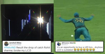 Pak Fan Got So Angry With Imam-Ul-Haq’s Catch Drop That He Broke His TV. Indians Are Trolling Him RVCJ Media