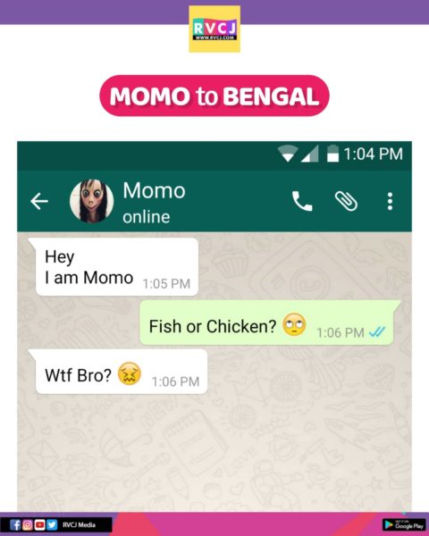 These Memes On How Indians From Different States Will React To Momo’s Message Are Epic - RVCJ Media