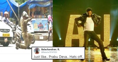 This Odisha Traffic Cop Showing His Dance Move And People Are Comparing Him With Prabhu Deva RVCJ Media