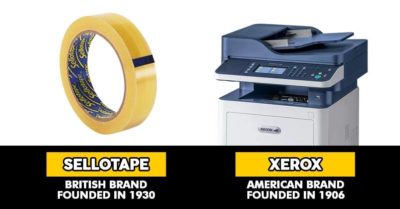 10 Words That We Use Everyday But Are Actually Names Of The Popular Brands RVCJ Media
