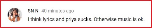 Priya’s 2nd Song Flopped Badly, Got 5.62 Lakh Dislikes & Only 1 Lakh Likes. Everyone Is Trolling Her RVCJ Media