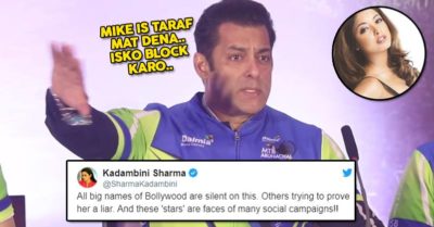 Salman Khan Avoids Talking About Tanushree And Nana Patekar Case. Twitterati Trolls Him Badly RVCJ Media