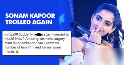 Sonam Kapoor Trolled On Instagram For Bigger B**BS. People Called It Hard Work Of Husband Anand RVCJ Media