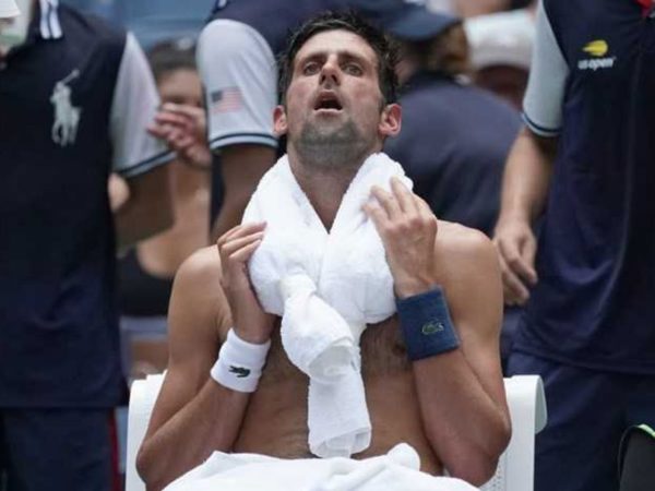 Woman Tennis Player Warned For Adjusting Top During Play. What For Men Sitting Shirtless On Court? - RVCJ Media
