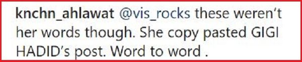 Urvashi Rautela Copied Gigi Hadid's Caption To Reply Trollers. Got Trolled Even More Badly - RVCJ Media
