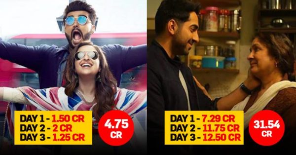 Third Day Collections Of Badhaai Ho & Namaste England Are Out. Badhaai Ho Is Unstoppable - RVCJ Media