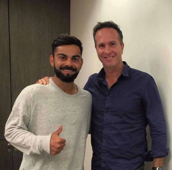 Michael Vaughan Posted A Birthday Selfie With A Goat & Called It Virat. This Is How People Reacted RVCJ Media