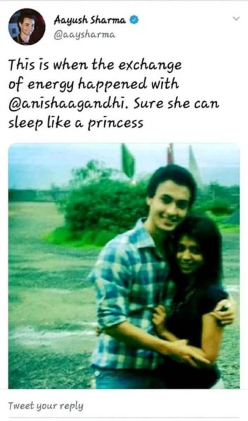 Old Tweets Of Aayush Sharma Resurface On Social Media. This Is How Arpita Reacted - RVCJ Media