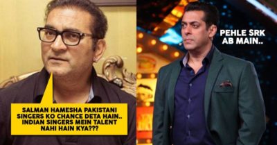 Singer Abhijeet Slammed Salman Khan For Promoting Pakistani Singers. This Is What He Said RVCJ Media