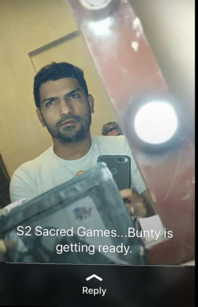 Sacred Games Season 2 Shoot Has Started And We Have The Proof - RVCJ Media