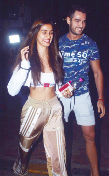 Disha Patani Spotted With A Mystery Man Outside A Salon. See Their Pics - RVCJ Media