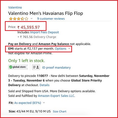 This Slipper Costs Rs 45,000 On Amazon & Its Buyers Will Need To Hire Guards To Protect It - RVCJ Media
