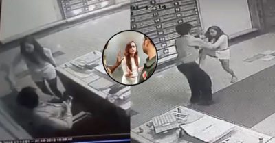 Remember The Girl Who Removed Clothes In Front Of Cops? This CCTV Footage Shows She Hit Guard First RVCJ Media