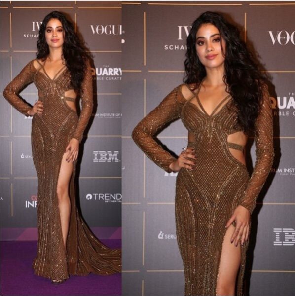 Janhvi Kapoor Wore A Revealing Dress At Vogue Women Of The Year Awards, Got Trolled Left & Right - RVCJ Media