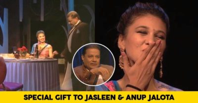 Contestant Jasleen Matharu And Anup Jalota Have A Romantic Date On Big Boss 12 RVCJ Media