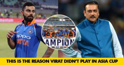 Wondering Why Virat Kohli Was Not A Part Of Asia Cup? Ravi Shastri Revealed The Reason RVCJ Media