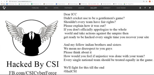 Bangladeshi Fans Take Revenge. Hack Kohli's Website & Ask Indian Team To Apologize RVCJ Media