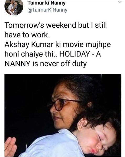 This Parody Account Of Taimur’s Nanny Is The Most Hilarious Thing You Will See Today - RVCJ Media