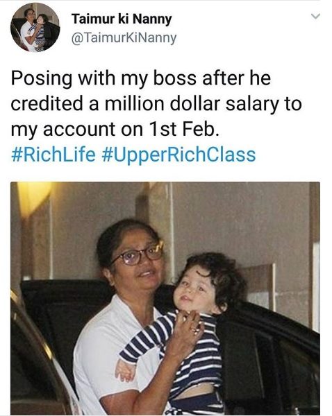 This Parody Account Of Taimur’s Nanny Is The Most Hilarious Thing You Will See Today - RVCJ Media