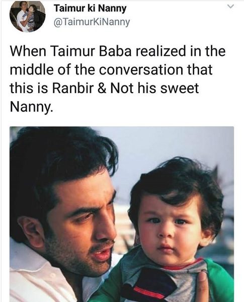 This Parody Account Of Taimur’s Nanny Is The Most Hilarious Thing You Will See Today - RVCJ Media