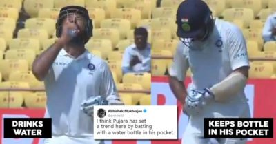 Pujara Saved The Drinks Break Time By Getting A Bottle In Pocket. People Loved It RVCJ Media
