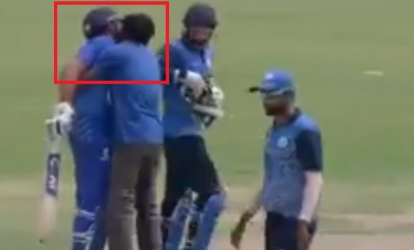 Fan Breached Security To Kiss Rohit Sharma. This Is How His Wife & Friend Yuzvendra Chahal Reacted RVCJ Media