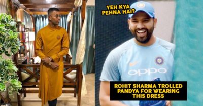 Rohit Sharma Mercilessly Trolled Hardik Pandya For His Dress. Twitter Agreed & Joined In Trolling RVCJ Media