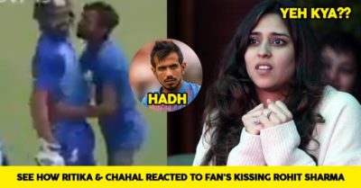 Fan Breached Security To Kiss Rohit Sharma. This Is How His Wife & Friend Yuzvendra Chahal Reacted RVCJ Media