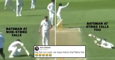 After Azhar Ali, Newzealand Player Gets Runout In A Bizarre Fashion. Twitterati Is Laughing RVCJ Media
